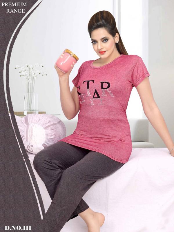 TC Premium Range Stylist Hosiery Cotton Night Suits